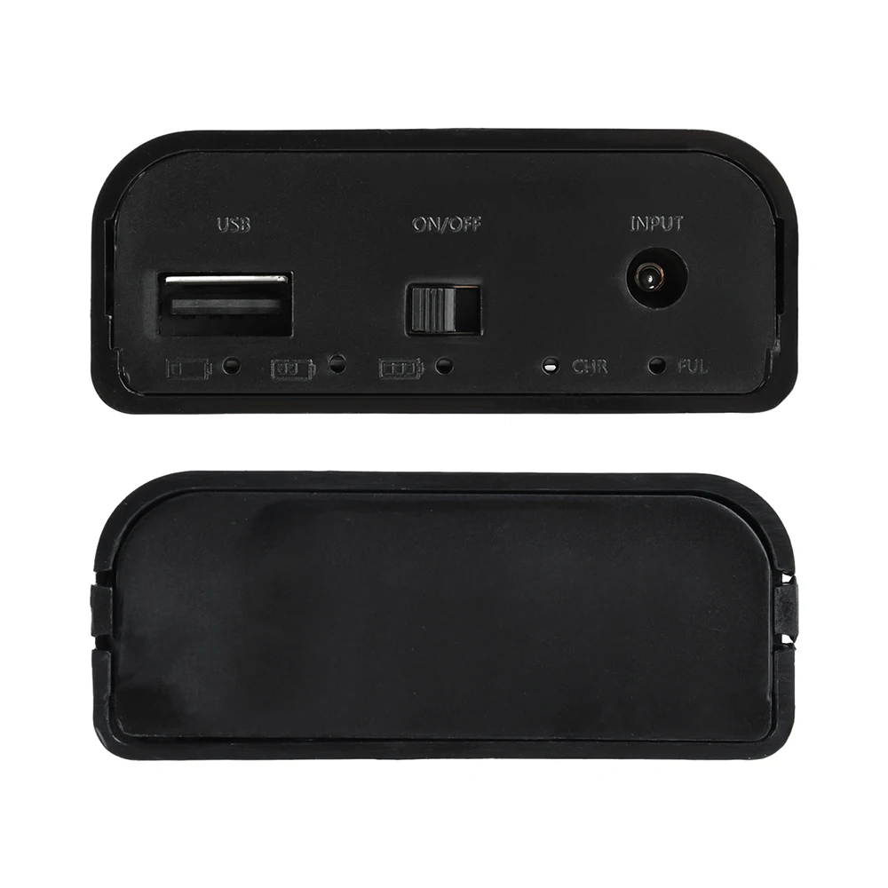 DIY kit DC5V 12V Dual Output Series Mobile Power Bank Housing 3 18650 Power Bank Battery Box Solder-Free With Switch DC5.5*2.1mm