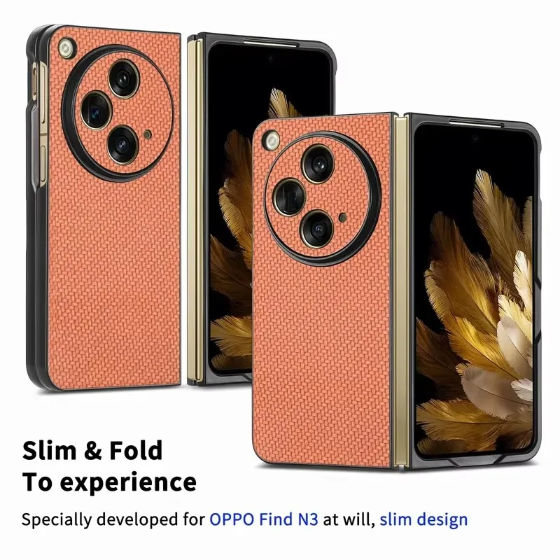 

Phone Shell For OnePlus Open Case Leather Matte Skin-friendly Ultra-thin Colorful Folding Shockproof Protection Accessories