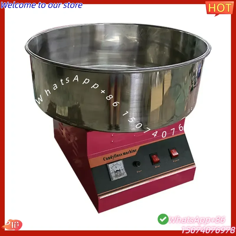 2026 Pink Blue Candy Floss Machine Professional Cotton Candy Machine