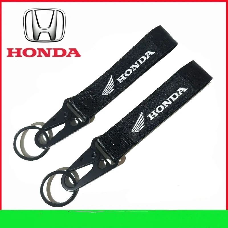 

Honda Motorcycle KeyRing Ribbon Lanyard KeyChain Key Holder For Honda CBR 125R 954 600 650F 650R 1100XX 1000F CBR 600RR 1000RR