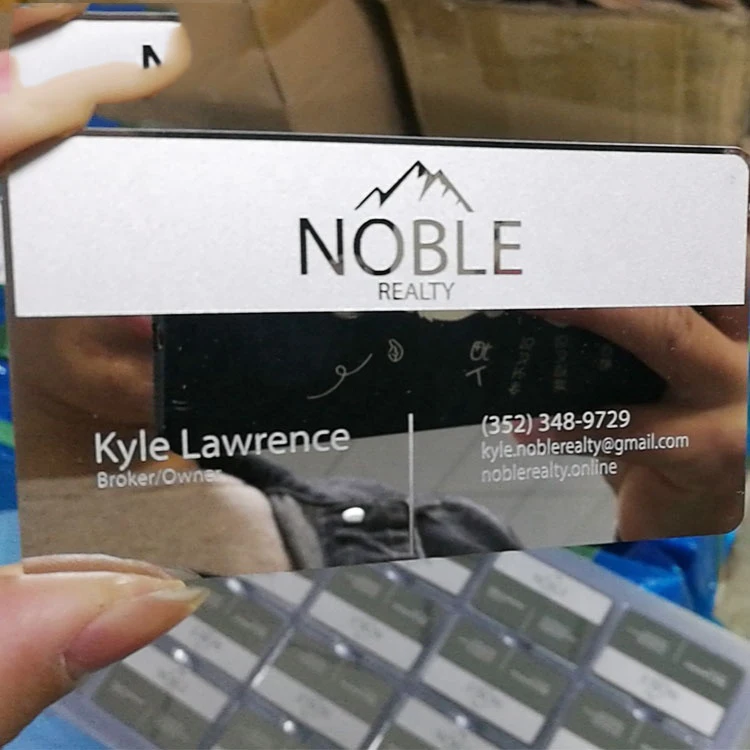 Customized query Customization Creative High-end Etching Logo Membership Vip Metal Card Laser Engraving Metal Blank Business Car