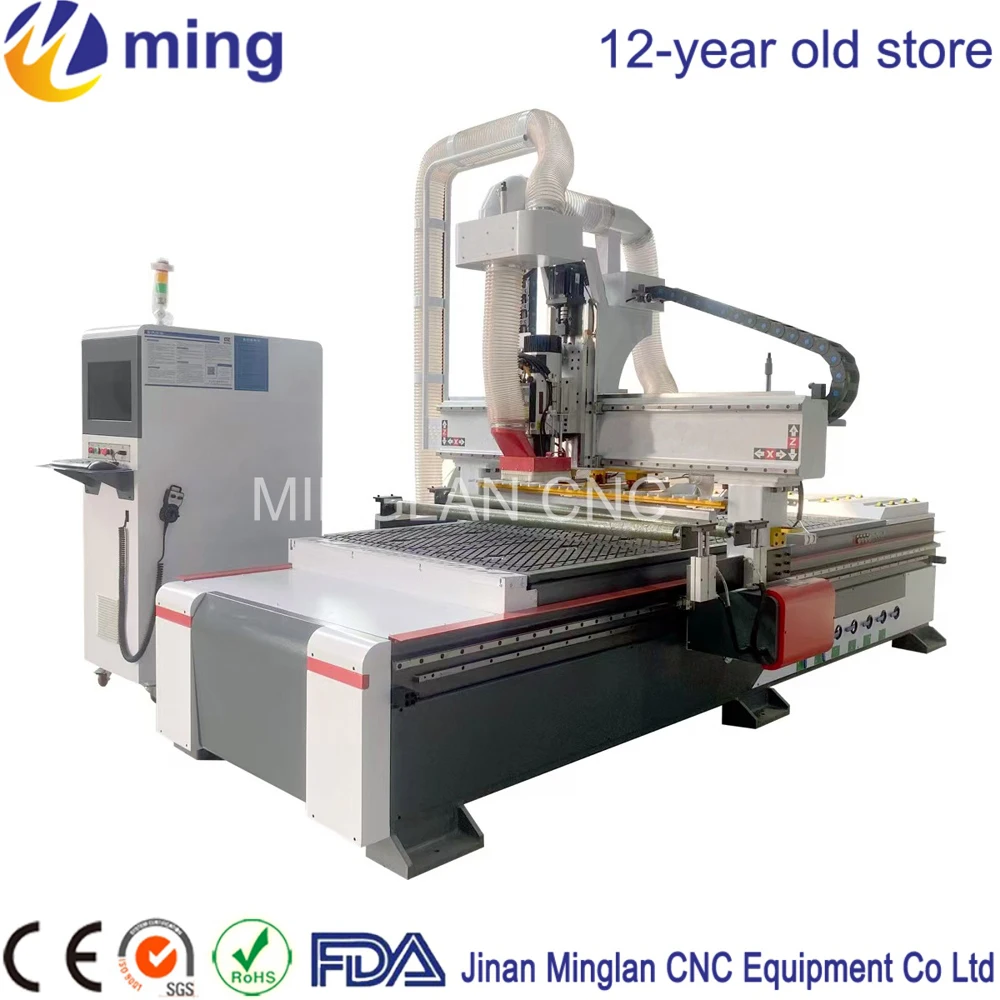 

High Speed CNC 12-tool Inline Tool Change Machining Center 49-foot Cutting Machine