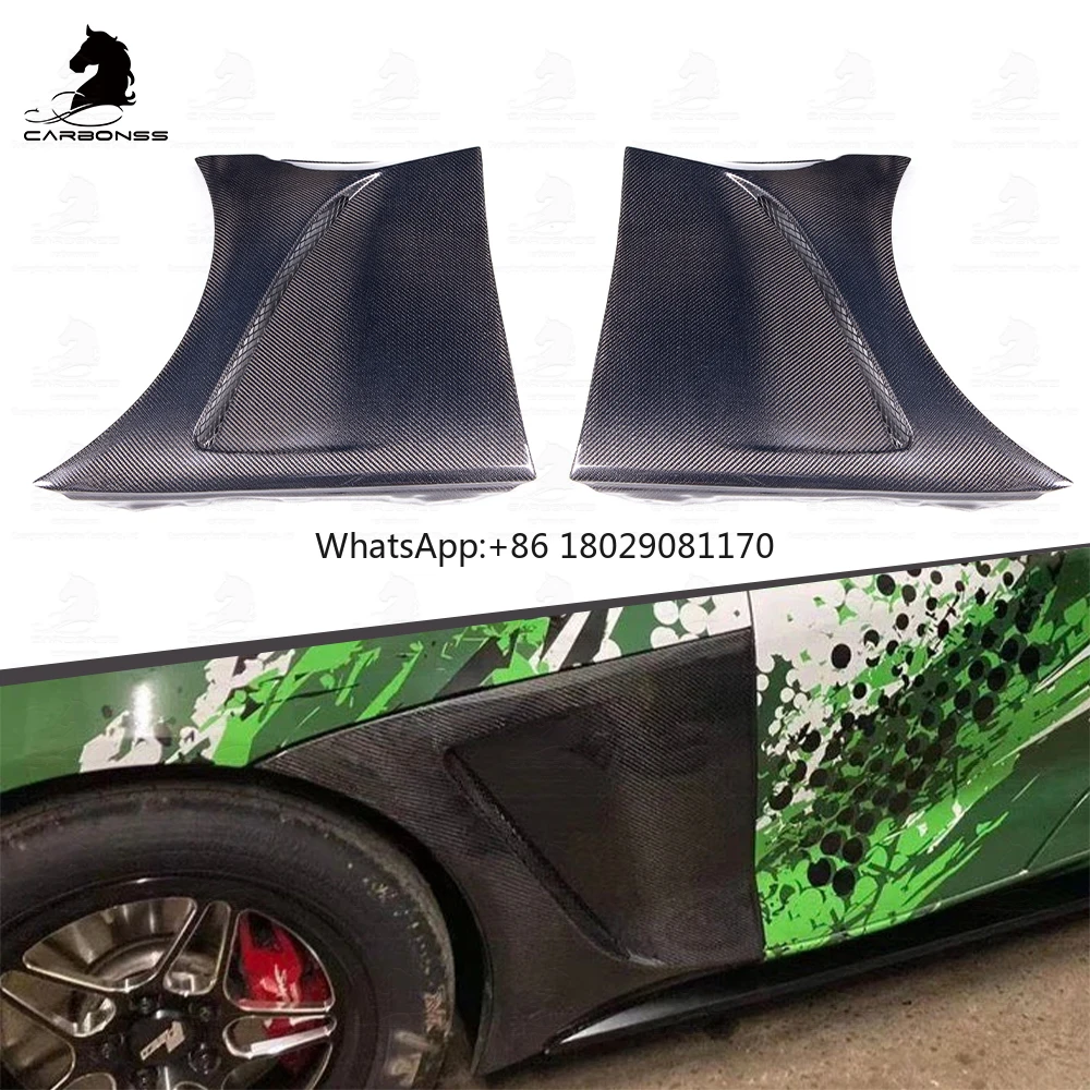 Car Front Fender Real Carbon Fiber Side Fenders For Toyota Supra A90 A91 MK5 2019+