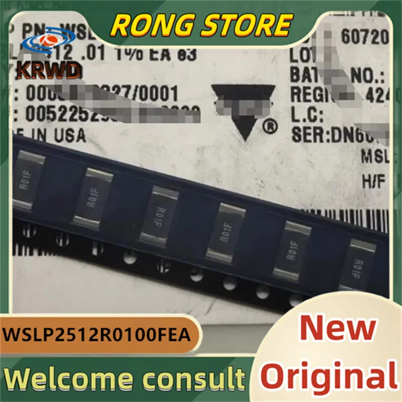 

20PCS R01F New and original WSLP2512R0100FEA 2512