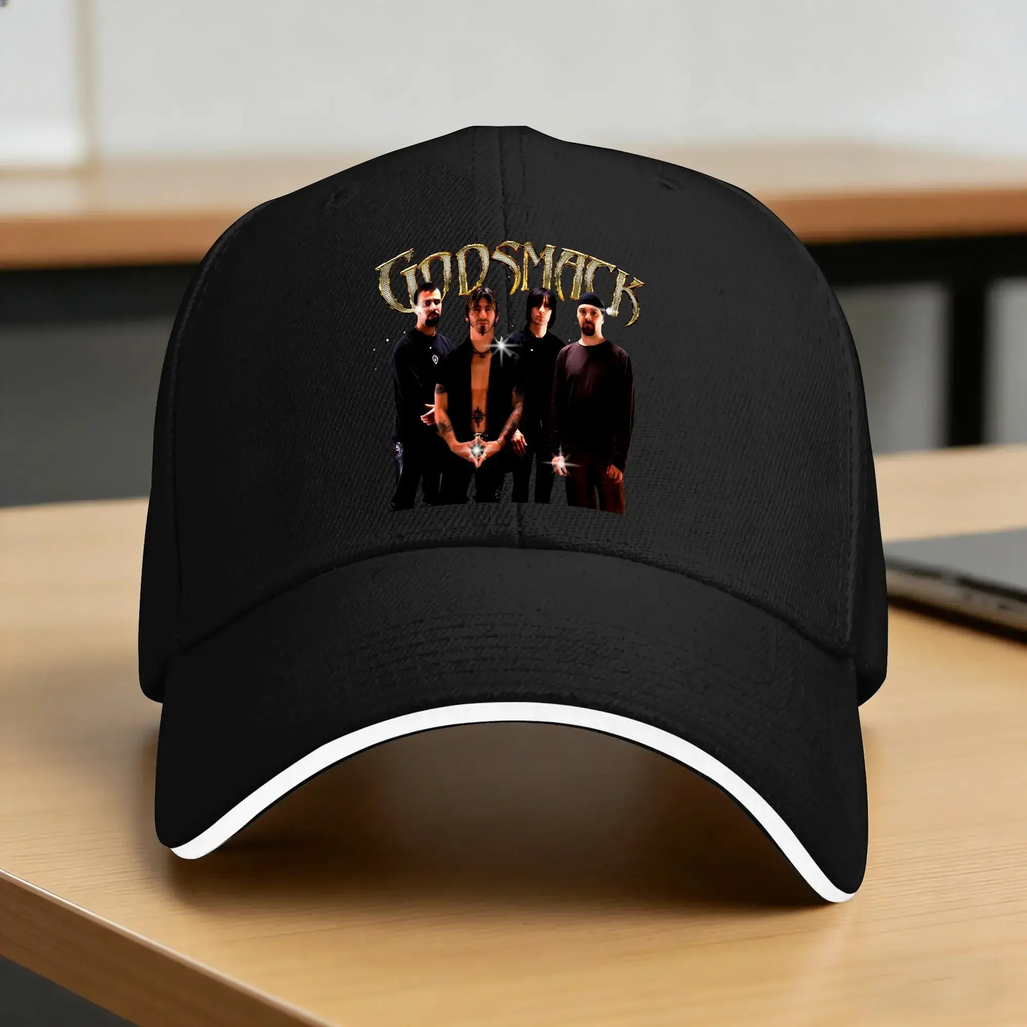 Новая повседневная бейсболка Godsmack Glow Rockband, кепка для походов и рыбалки, унисекс, солнцезащитный козырек, винтажные бейсболки