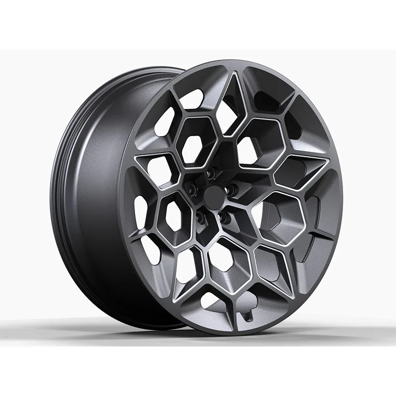 

High Strength Matt Black Full Painting 5X108 5X120 5X1143 16 17 18 19 20 21 22 23 24 Inch 1 Piece Forged Wheels
