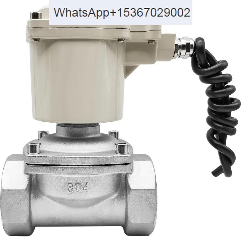 

Stainless steel explosion-proof electromagnetic natural gas valve 220V24V water valve control explosion-proof type