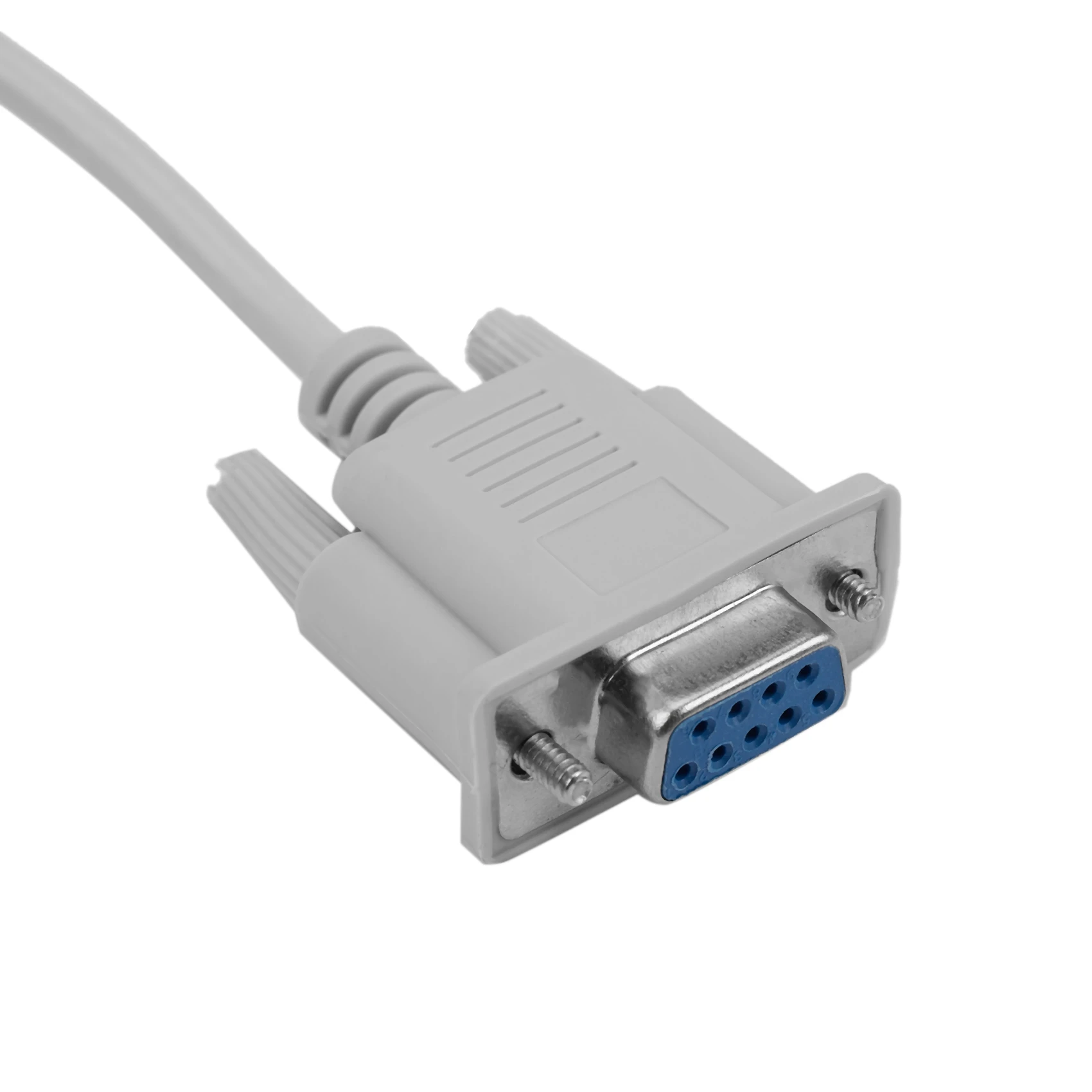 1PC 5ft F / F Serial RS232 Null Modem Cable Female to Female DB9 FTA Cross Connection 9 Pin Data COM Cable Converter PC Accessor