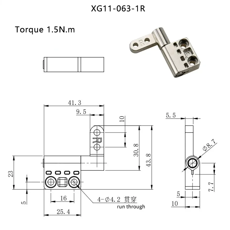 Variant: XG11-063-R-1.5N.m