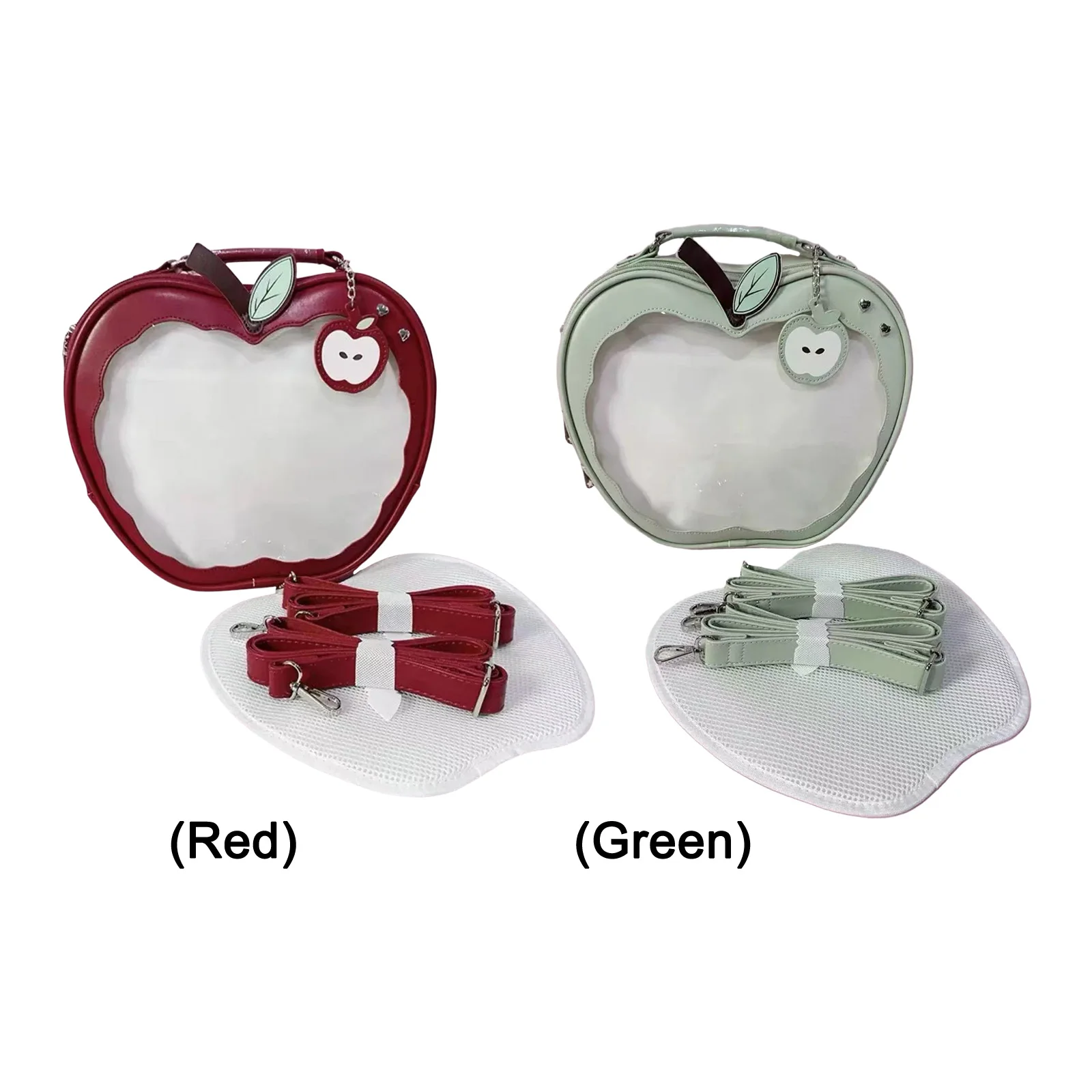 Cute Shaped Backpack Badges Pins Display Backpack with Insert Crossbody Purse Y2k Shoulder Bag for Friends Her
