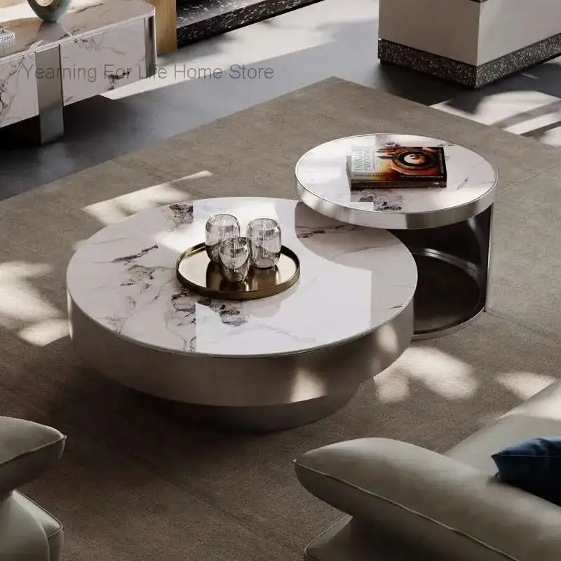 

Premium Aesthetic Coffee Table Modern Simple Luxury Trendy Coffee Table Nordic Design Table Basse De Salon Home Furniture