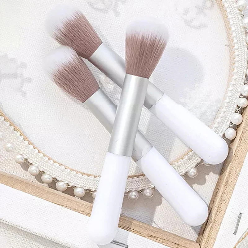 فرشاة مكياج واحدة لفرشاة بودرة العسل، فرشاة كريم أساس فضفاضة ضخمة، فرشاة ناعمة منفوشة، أداة تجميل احترافية #4