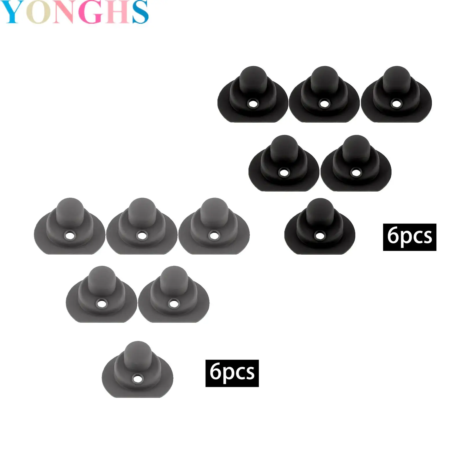 

6Pcs Silicone Plug Accessories Silicone Replacement Waterproof Plugs Water Bottle Top Lid Gasket Stainless Steel Part