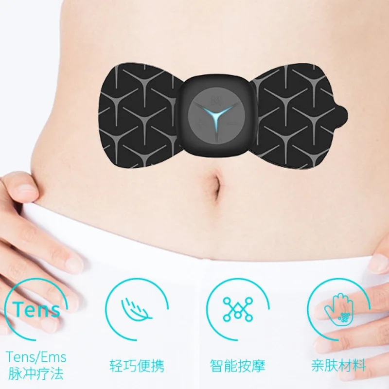 Ems Microcurrent Charging Cervical Shoulder Neck Portable Massage Patch Shoulder And Neck Massager Acupoint Pulse Massager