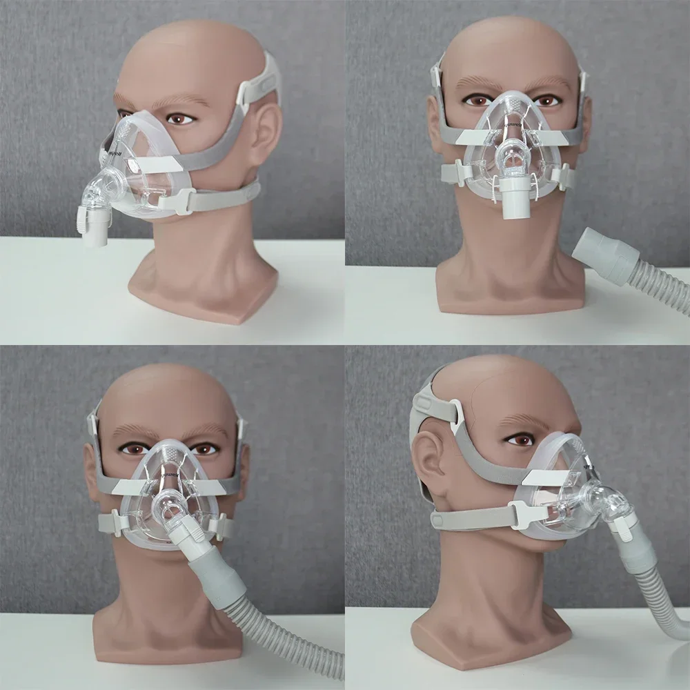 

YuWell YF-02 CPAP Full Face Mask With Adjustable Headgear For Sleep Apnea Anti-snoring And Sleep Aidell