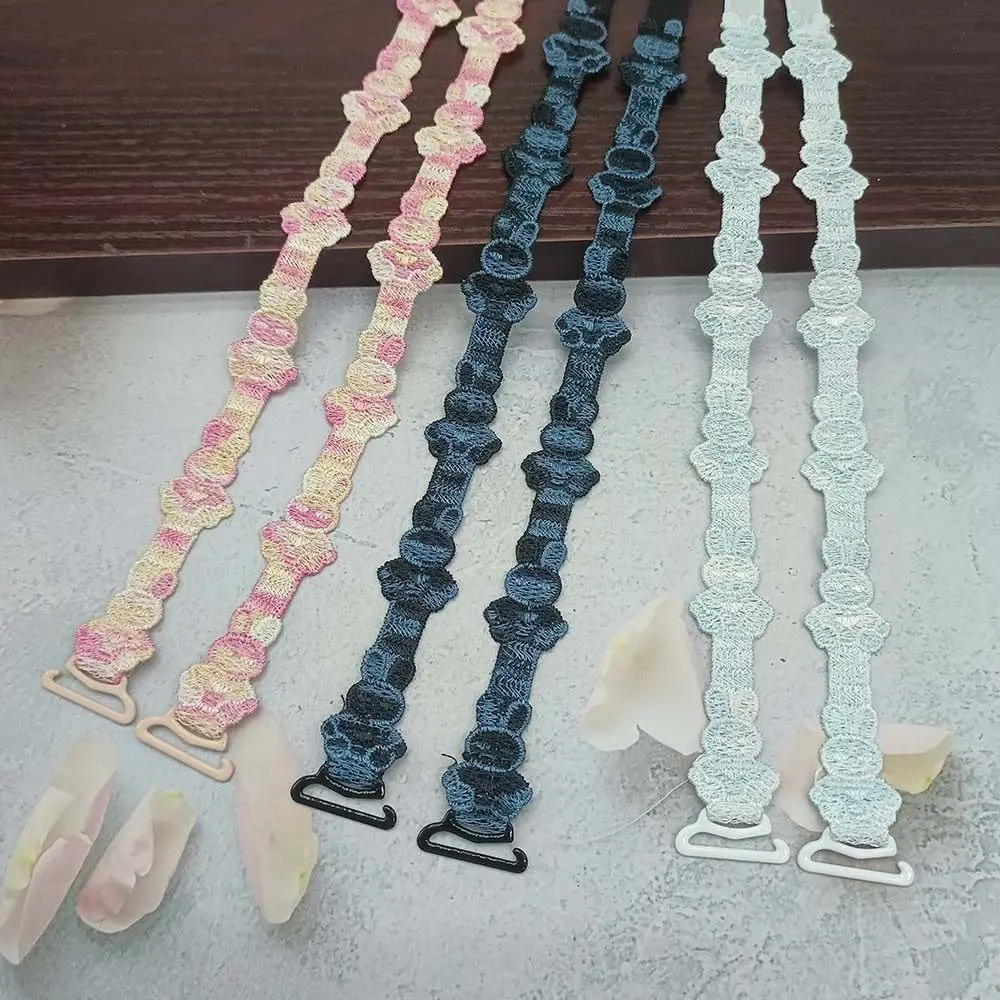 Creative Gift Removable Rabbit Bra Straps Polyester Anti-slip Shoulder Straps Decorative Adjustable Bra Straps Replacement
