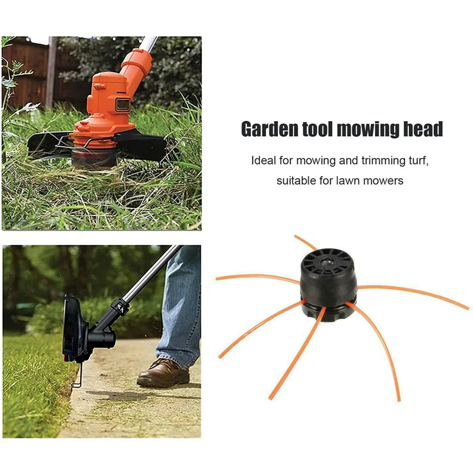 1Pc Garden Mower Grass Head Cutting Weeding Machine Nylon Rope Universal Parts Nylon Line Coil Grass Trimmer Garden Accessories