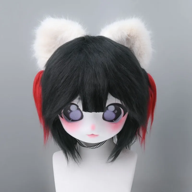 Fursuits Head Kemono Head Animal Kigurumi Kig Furry Mask Cute Halloween Role-playing Costume Cosplay Comic Exhibition Headbase view 5