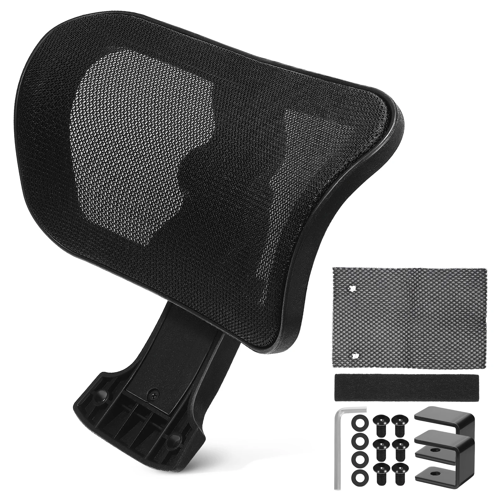 Ergonomic Chair Pillow Mesh Headrest Attachment Detachable Chair Pillow Ergonomic Headrest Neck Support for Office Chair