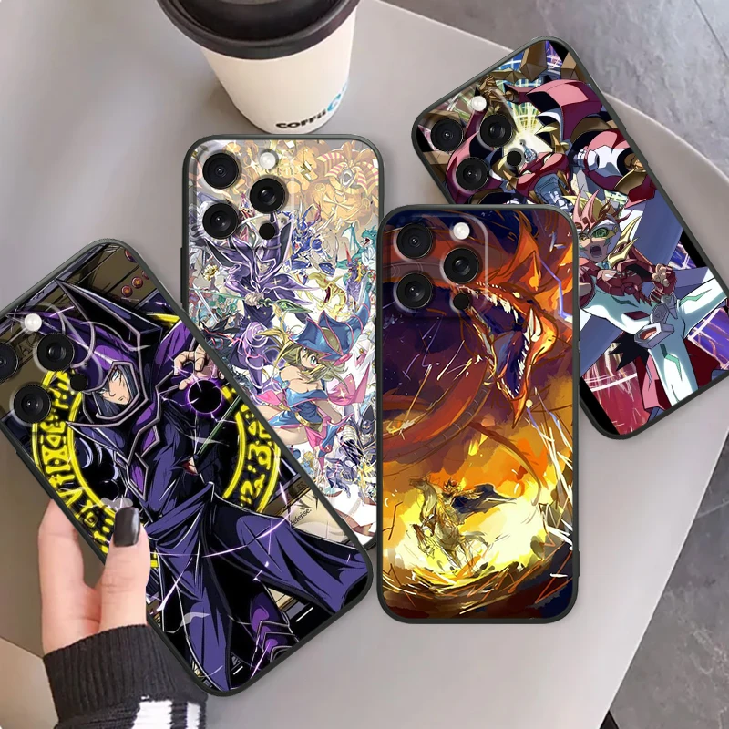 G-Game King Anime Fashion Cool For iPhone 15 14 13 12 11 XS XR X 8 7 SE Pro Max Plus Mini Black TPU Phone Case