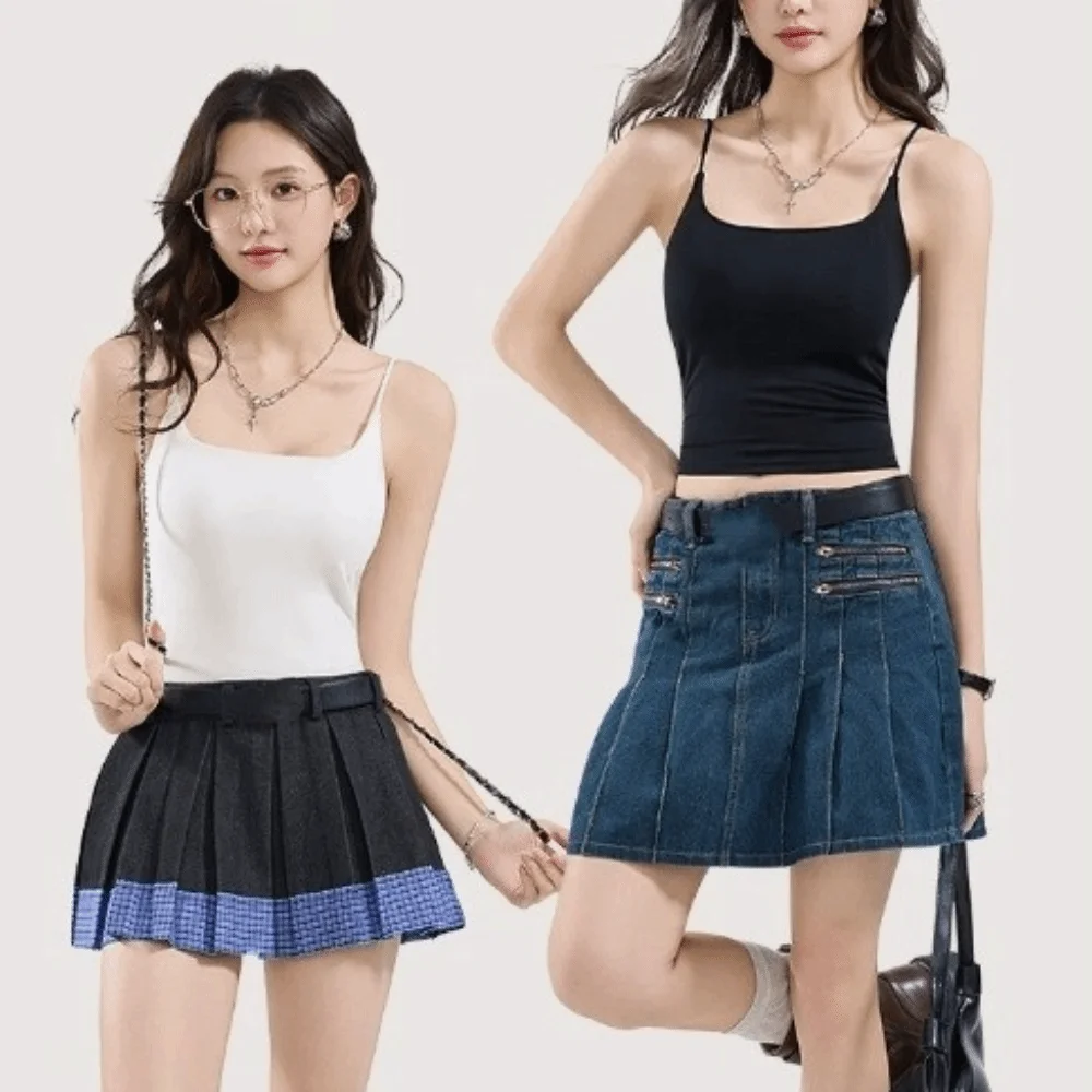 

Elegant With Chest Cushion Ice Silk Camisole Non Trace Solid Color Crop Tops Tanks Streetwear Ice Silk Corset Ladies