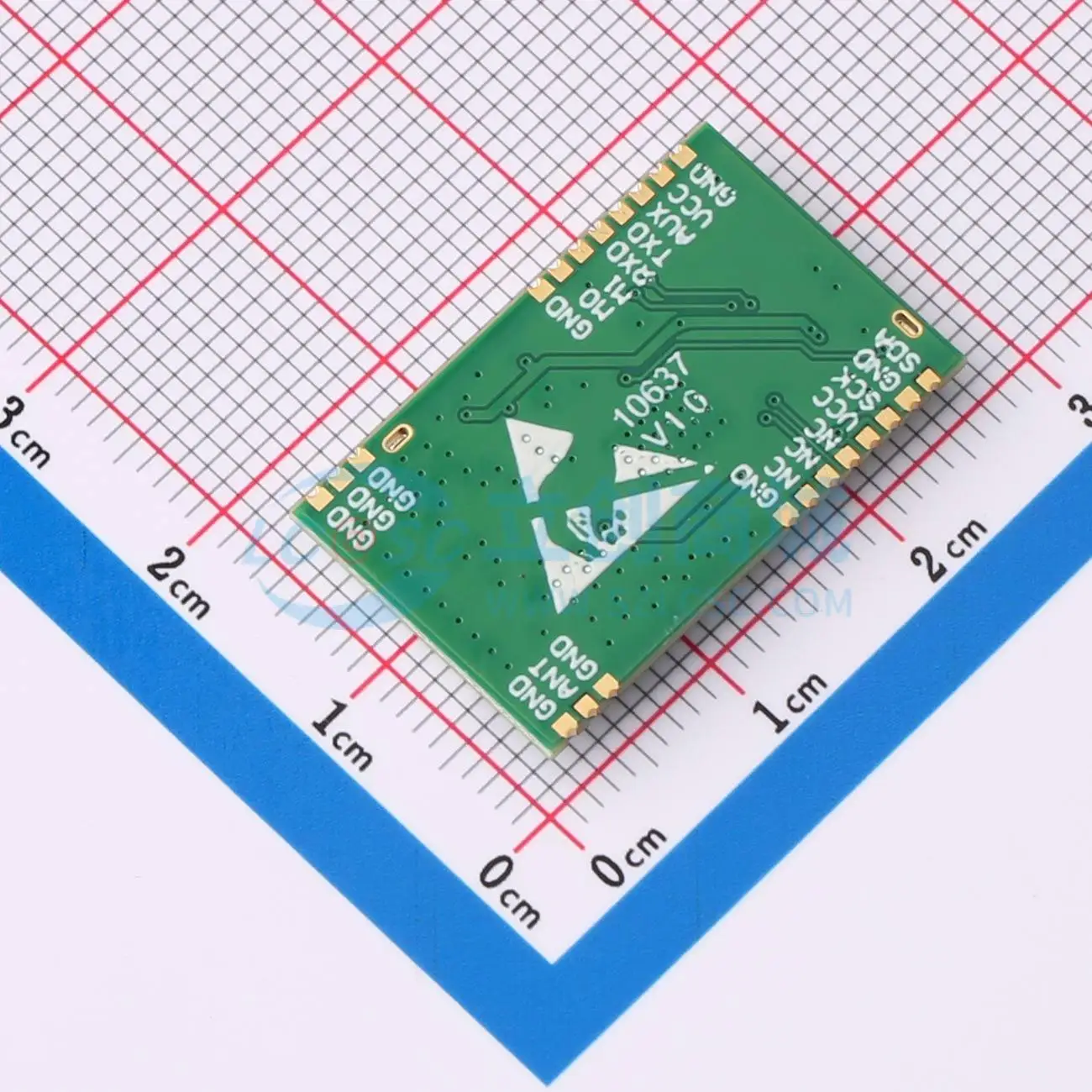 4pcs E330-900T13S SMD 16x26mm transceiver 868.125MHz FSK RF Wireless Communication Module for Smart Home System