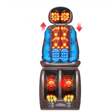 

Newest Electric foot massager heating & vibration back massage chair cushion full body massage device sofa