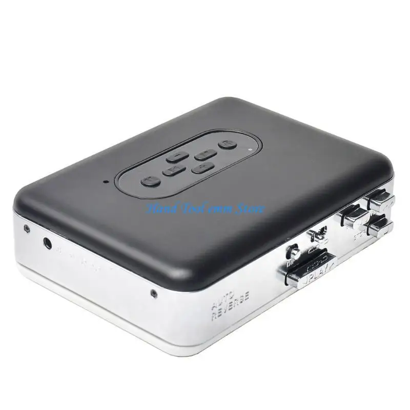 H37F Portable Cassette Player to MP3 Converter with USB Connection Convert Old Tapes to Digital Format