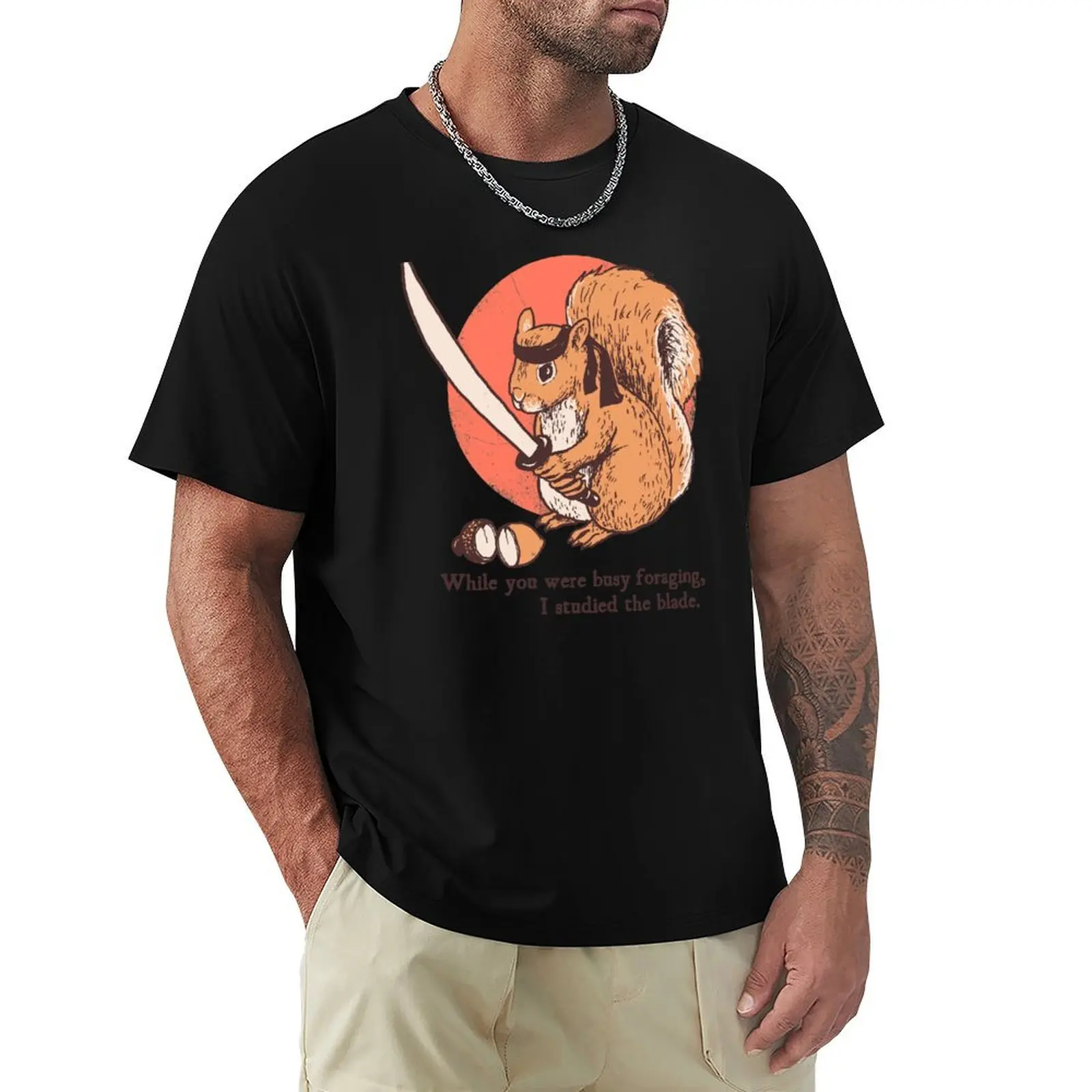 Squirrel Blade T-Shirt Lightweight Sport Basic T-Shirt