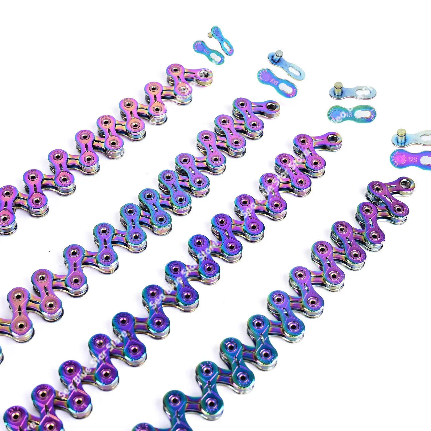 

Полностью полая цветная цепь, цепь шестерни для горного велосипеда, шоссейного велосипеда 9, 10, 11, 12 скоростей