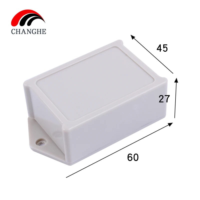 1pcs/lot wall-mounted injected mold IP68 waterproof ABS plastic project box for wire connector under water60*45*27