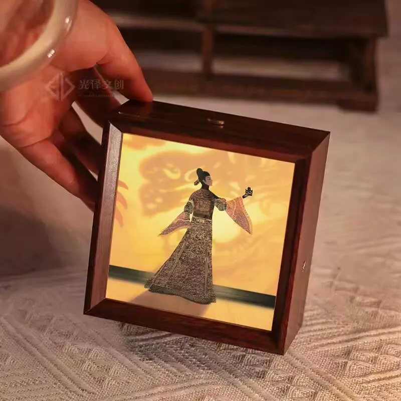 "티베트 바다 전설" 주변 장치 Xiao Zhan 사진 프레임, 수면 야간 조명, 침실 책상 디스플레이, 장식 선물