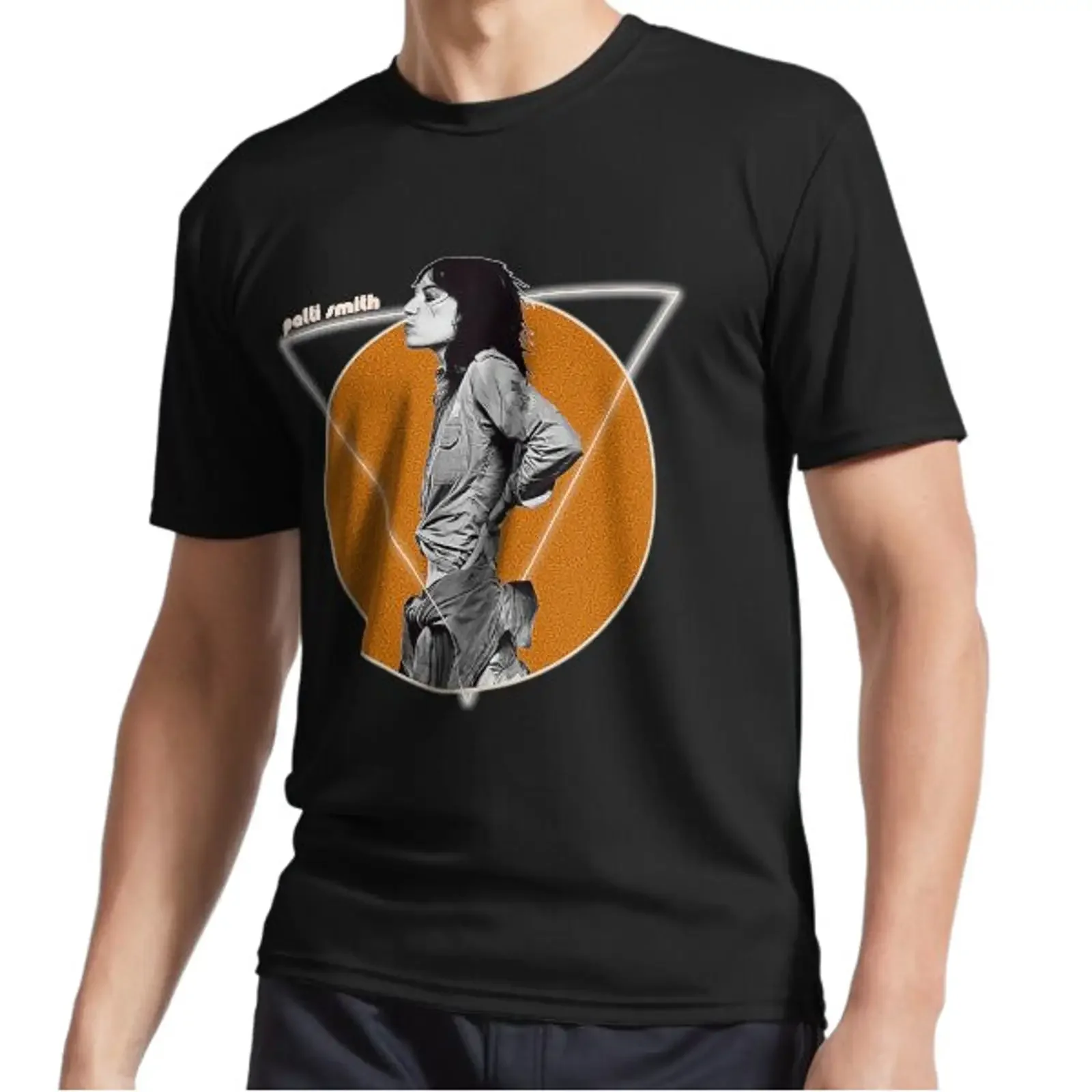 New Retro Patti Smith Glow Tribute Active Logo T shirt Funny S to 5XL vintage Washed designer clothes Stretched homme Unisex