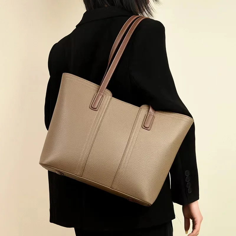 

Luxury Casual Tote Women Bag High Quality Leather Ladies Hand Bags for Women 2024 Shoulder Bag Big Crossbody Bags J44