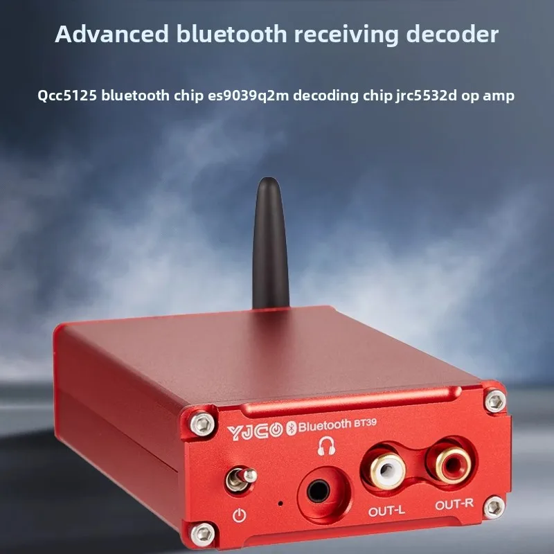 

BT39 ES9039 Bluetooth 5.1 Lossless Decoding QCC5125 LDAC Ultra CSR8675 Receiver, Headset Home Power Amplifier