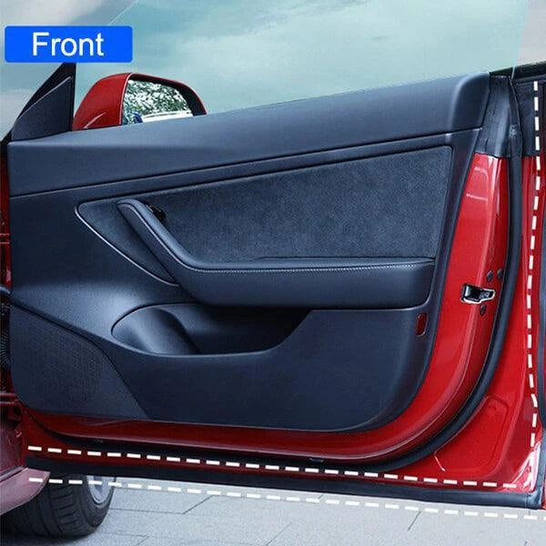 Car Door Seal Kit for Tesla Model 3 Highland/Y Juniper, Soundproof Rubber Weatherstrip Noise Dust Windproof Strip