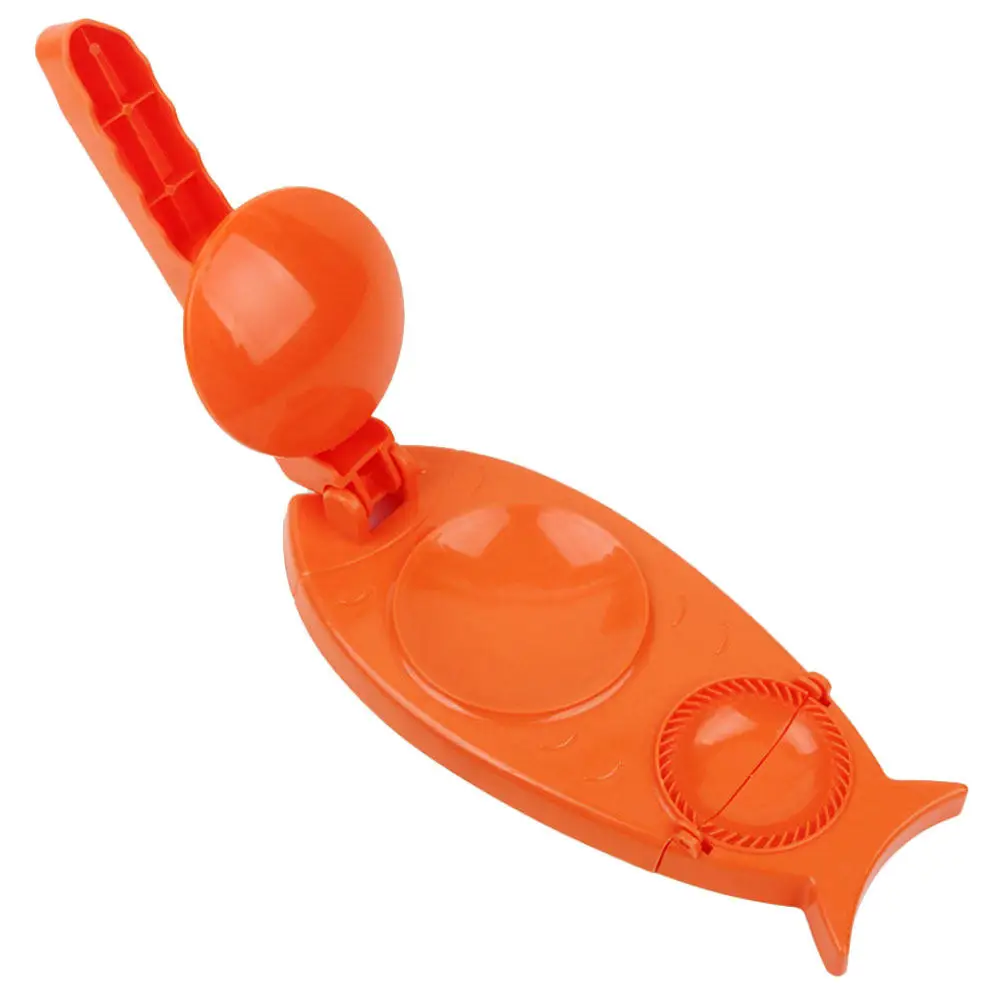 Dumpling Presser Household 2-in-1 Dumpling Maker Mold Ergonomic Handle Manual Kitchen Gadget Dough Wrapper Skin Press Tool