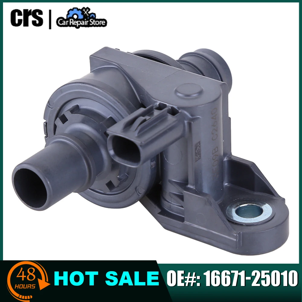 

Cooling Water Control Valve 16671-25010 For Toyota Camry 2018 2019-2021 Rav4 2019 2020 2021 2022 Avalon 2020-2021 Sienna ES350