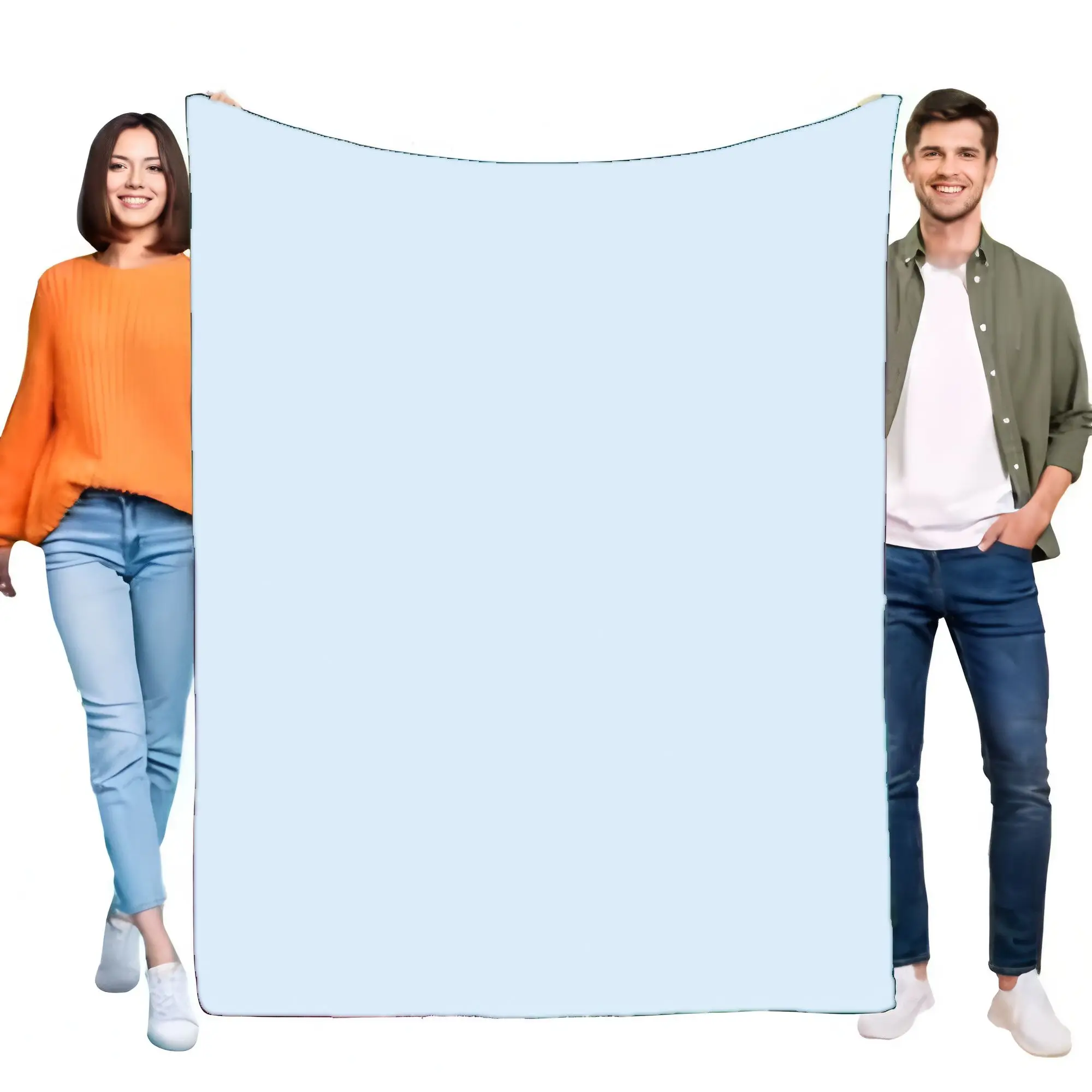 Acogedora manta azul suave para el sofá y la cama del hogar, manta liviana perfecta para todas las estaciones, regalo ideal para amigos y familiares, vers