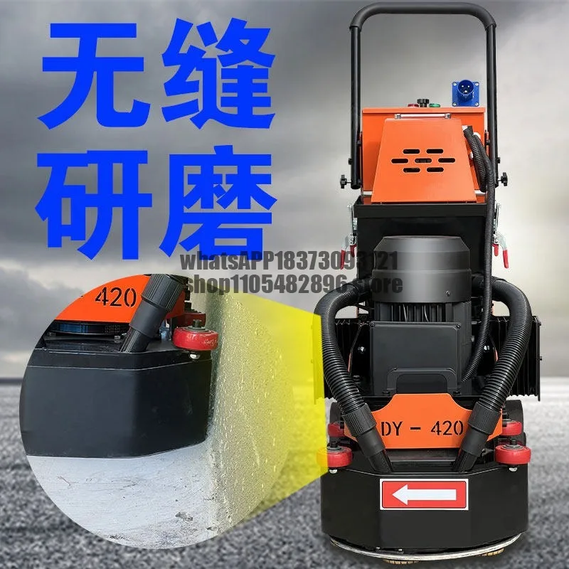Concrete dust-free grinding machine Epoxy floor grinding machine Cement floor Terrazzo renovation Polishing water edging machine