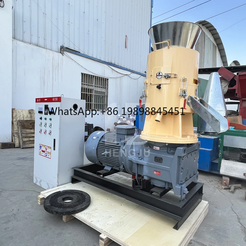 

Lower Price Higher Efficiency Biomass Pellet Maker Wood Sawdust Pellet Production Line Flat Die Pellet Machine