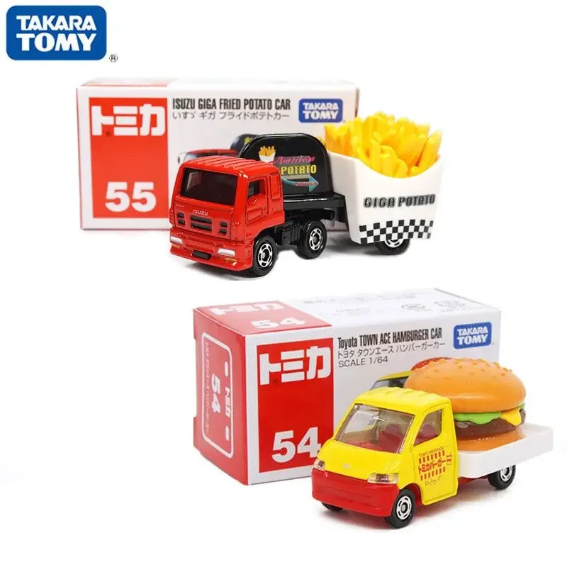 TAKARA TOMY Tomica No.58 Glico Wagon 1/64 Alloy Motor Vehicle Diecast Metal Model Cars Kids Xmas Gift Toys for Boys