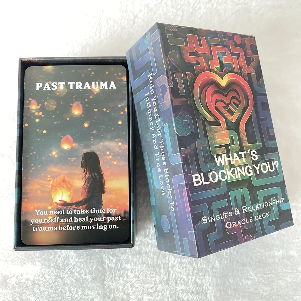 True Love Tarot Deck, Singles and Relationship Oracle Cards, Fortune Telling Toys, Clarity Cards, 12x7cm, 80-Cards, Clarity Love