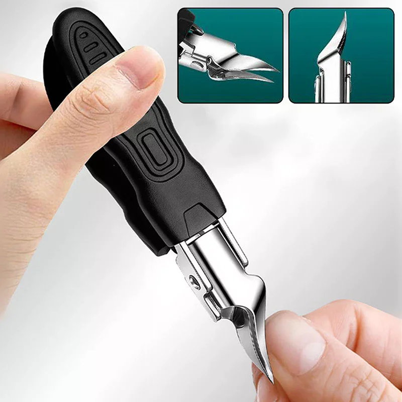 Tagliaunghie antispruzzo 3 in 1 Tagliaunghie per unghie incarnite multi-stile Pinze diagonali Tagliaunghie per uso domestico Strumento per manicure