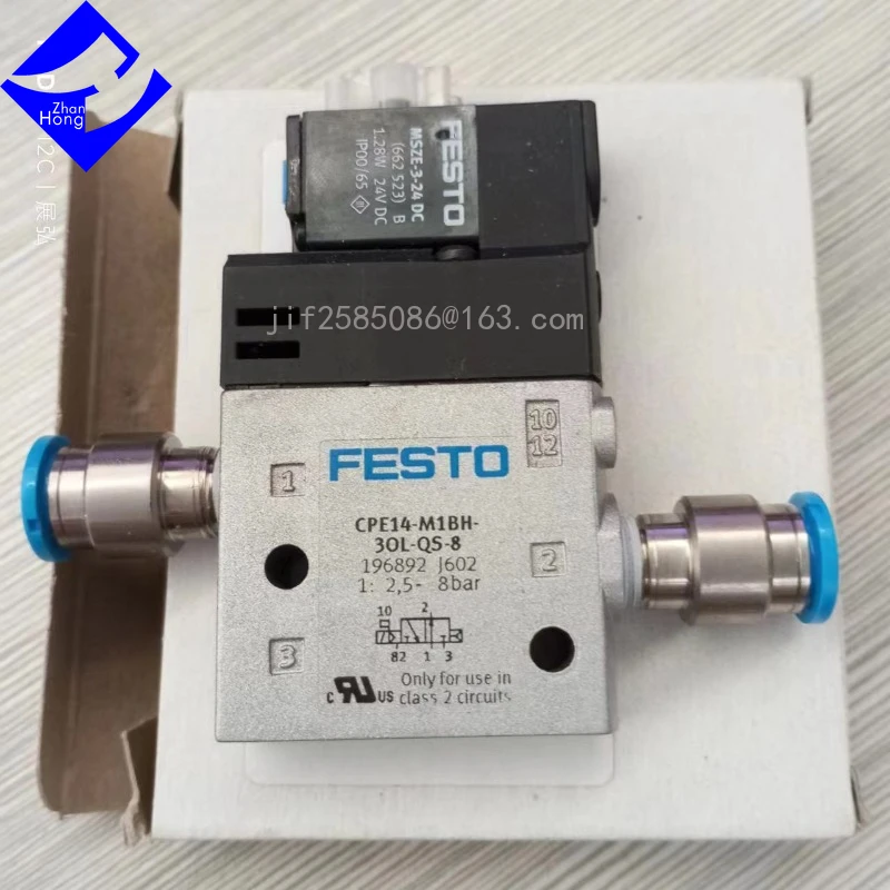 

FESTO Genuine 196890 CPE14-M1BH-3GLS-QS-8,196891 CPE14-M1BH-3OL-QS-6,196892 CPE14-M1BH-3OL-QS-8,Price Negotiable