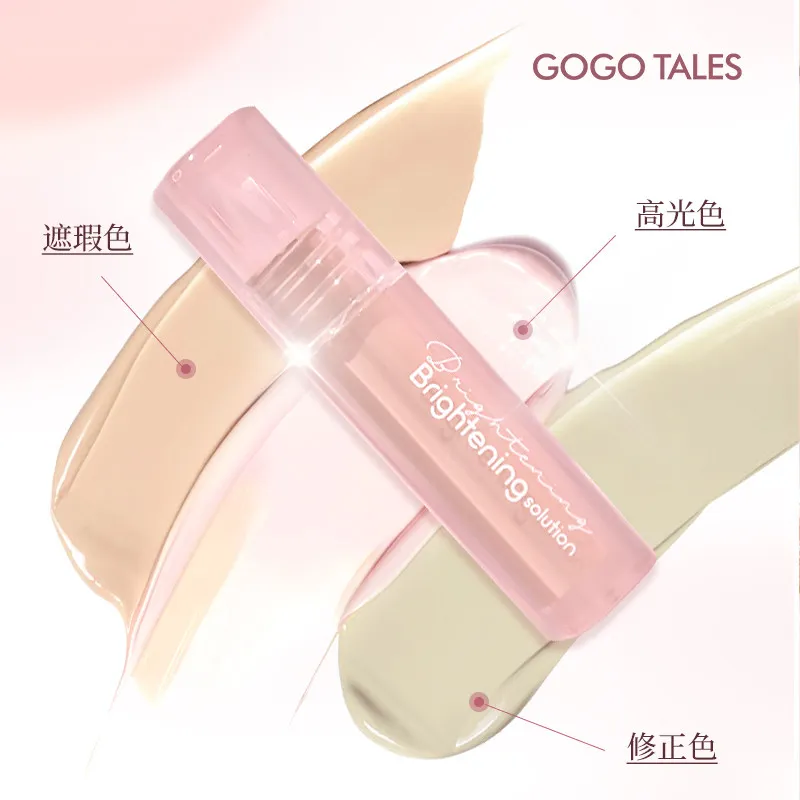 GOGO TALES Smooth Liquid Concealer Brighten Cover Dark Circles Spots Acne Marks Facial Freckles High Concealer Face Makeup