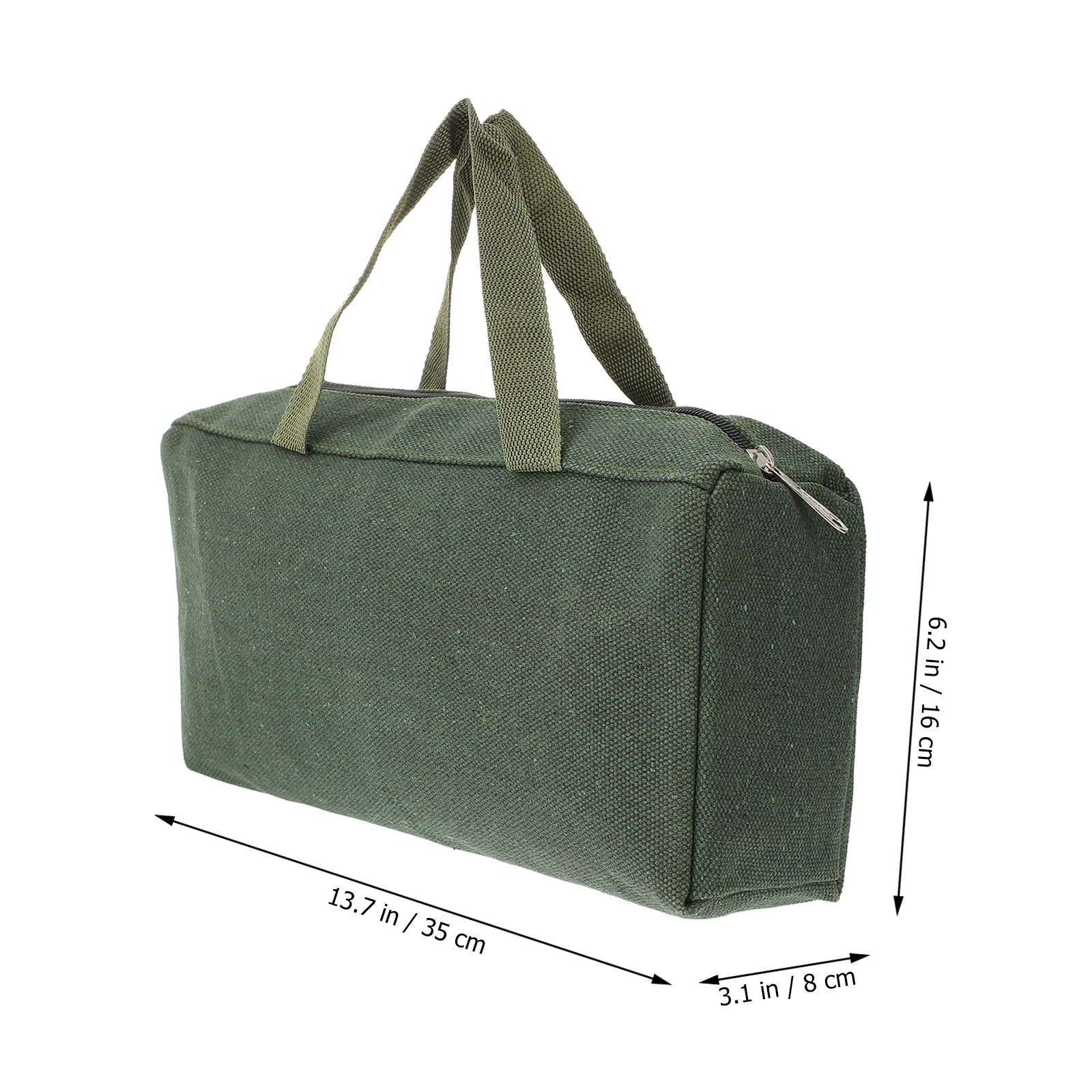 Large Capacity Mechanics Tool Bag Auto Repair Canvas Multi-Function Storage Wide Mouth Dual Handles Heavy Duty Organizer For