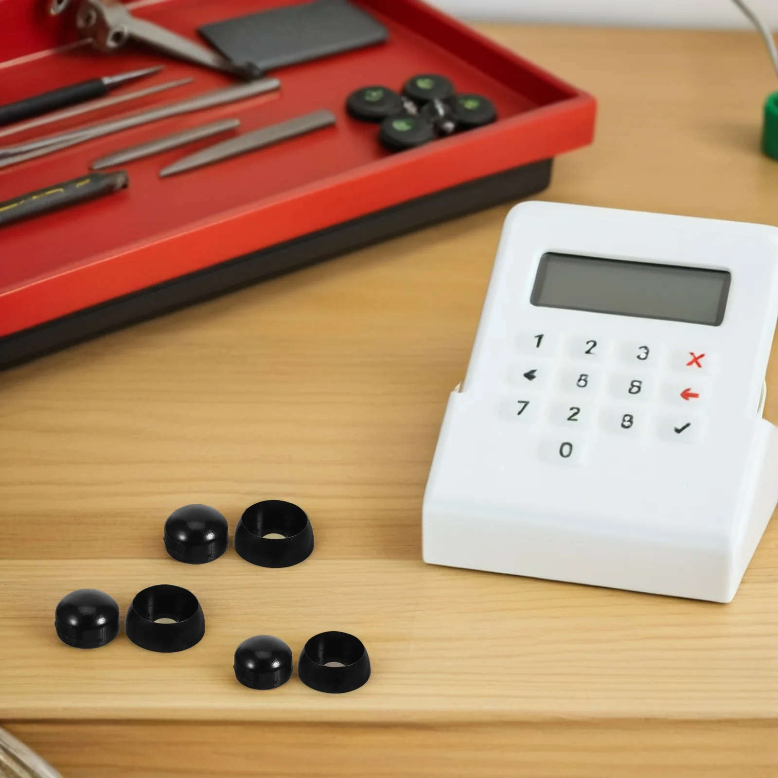 

10Pcs Child-Friendly Playground Nut Covers Impact-Resistant Plastic Bolt Caps - Safety Screw Protective Covers