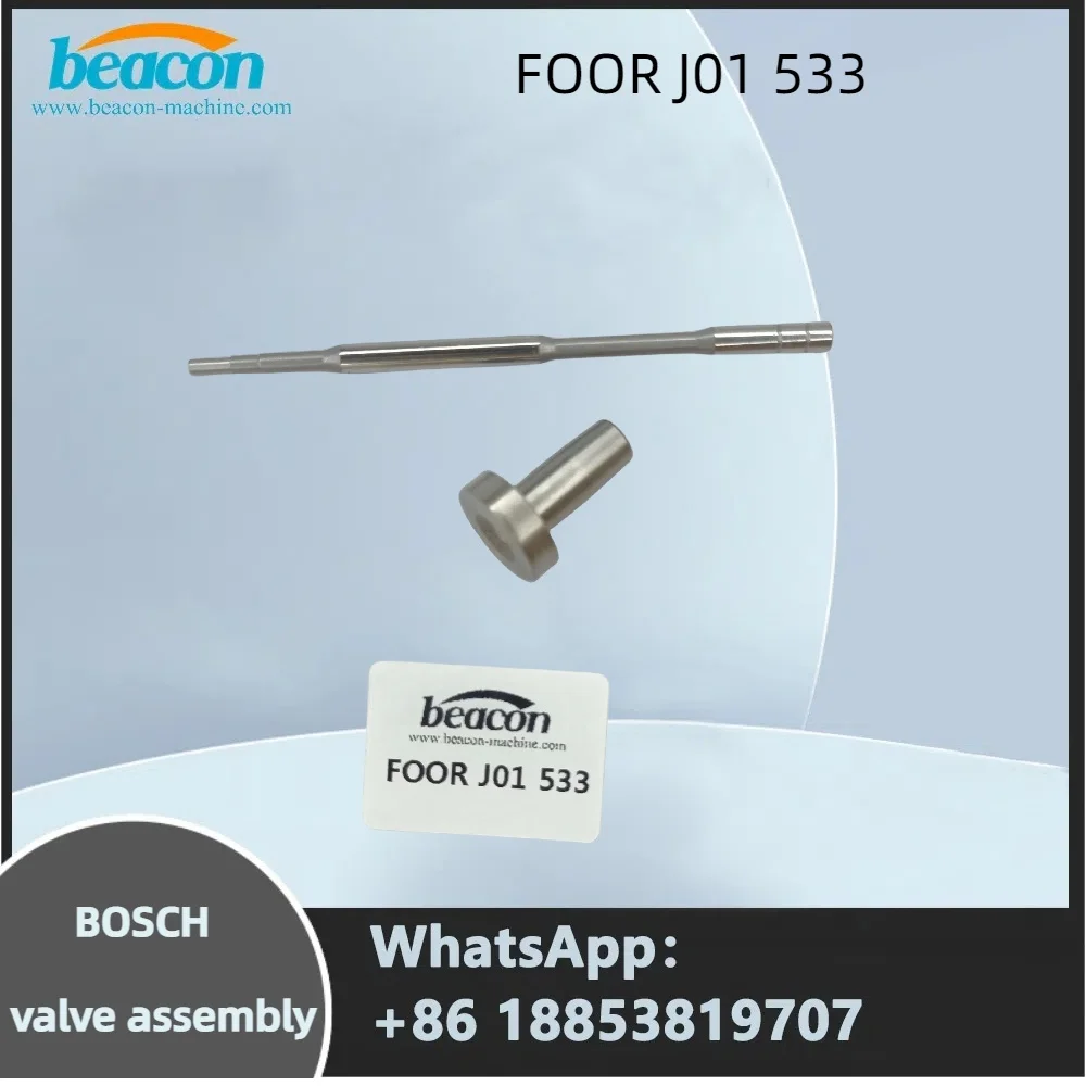 Beacon 4PCS FooR J01 533 FooRJ01533 F00RJ01533 Generator Fuel Pump CRIN Valve F ooR J01 533 for Common Rail Injectors 0445120063