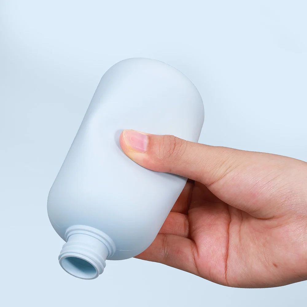 3 قطعة 100 مللي/200 مللي زجاجات شامبو بلاستيكية للسفر زجاجات شامبو زرقاء شفافة زجاجات مضخة رغوة هلام الاستحمام